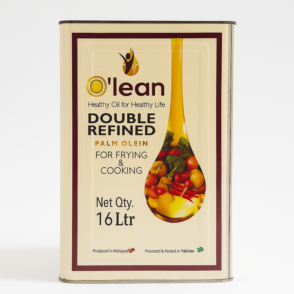 O'lean Premium Cooking Oil – 16L Tin | Pure, Healthy & Trusted