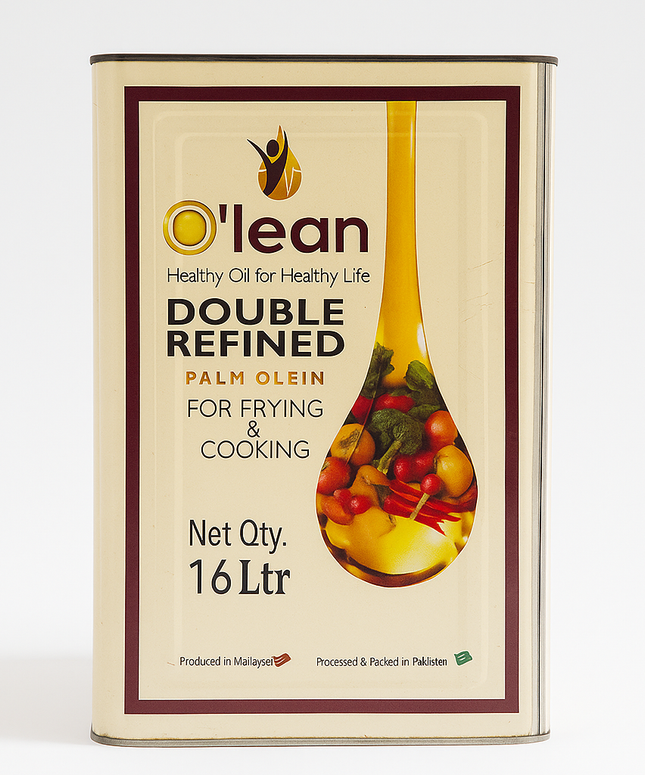 O'lean Premium Cooking Oil – 16L Tin | Pure, Healthy & Trusted